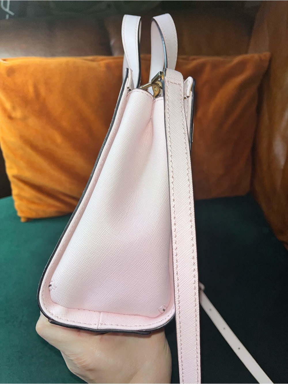 kate spade Pink Perforated Leather Tote - Picture 12 of 15